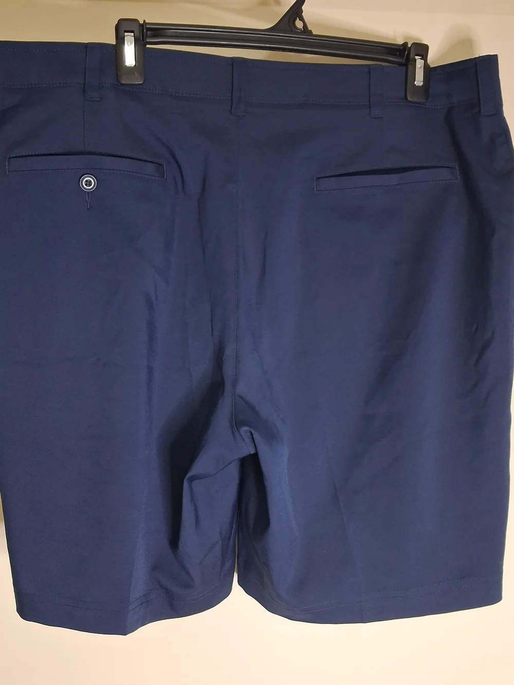 Men's ProTour Classic Navy Performance Shorts. Size 40.